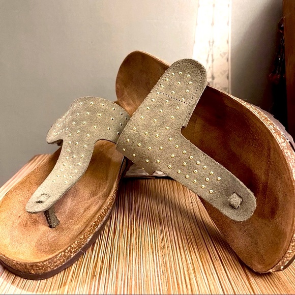 Italien toe sandals size 9.5 - Picture 2 of 6